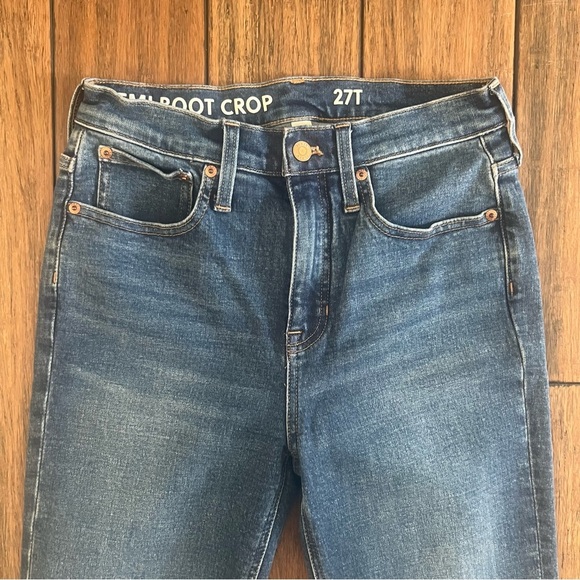 J. Crew Demi Boot Crop Jeans Size 27 Tall - Picture 3 of 11